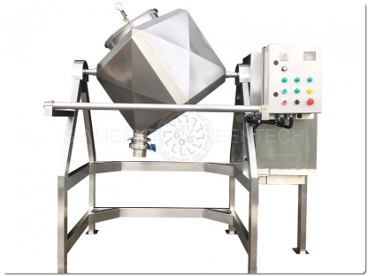 เครื่องผสมผงแบบลูกเต๋า ขนาด 200L. - โรงงานผลิตออกแบบ เครื่องผสมอาหารอุตสาหกรรม