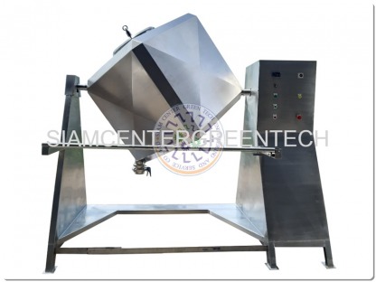 เครื่องผสมผงแบบลูกเต๋า ขนาด 1,000ลิตร สแตนเลส304 - โรงงานผลิตออกแบบ เครื่องผสมอาหารอุตสาหกรรม